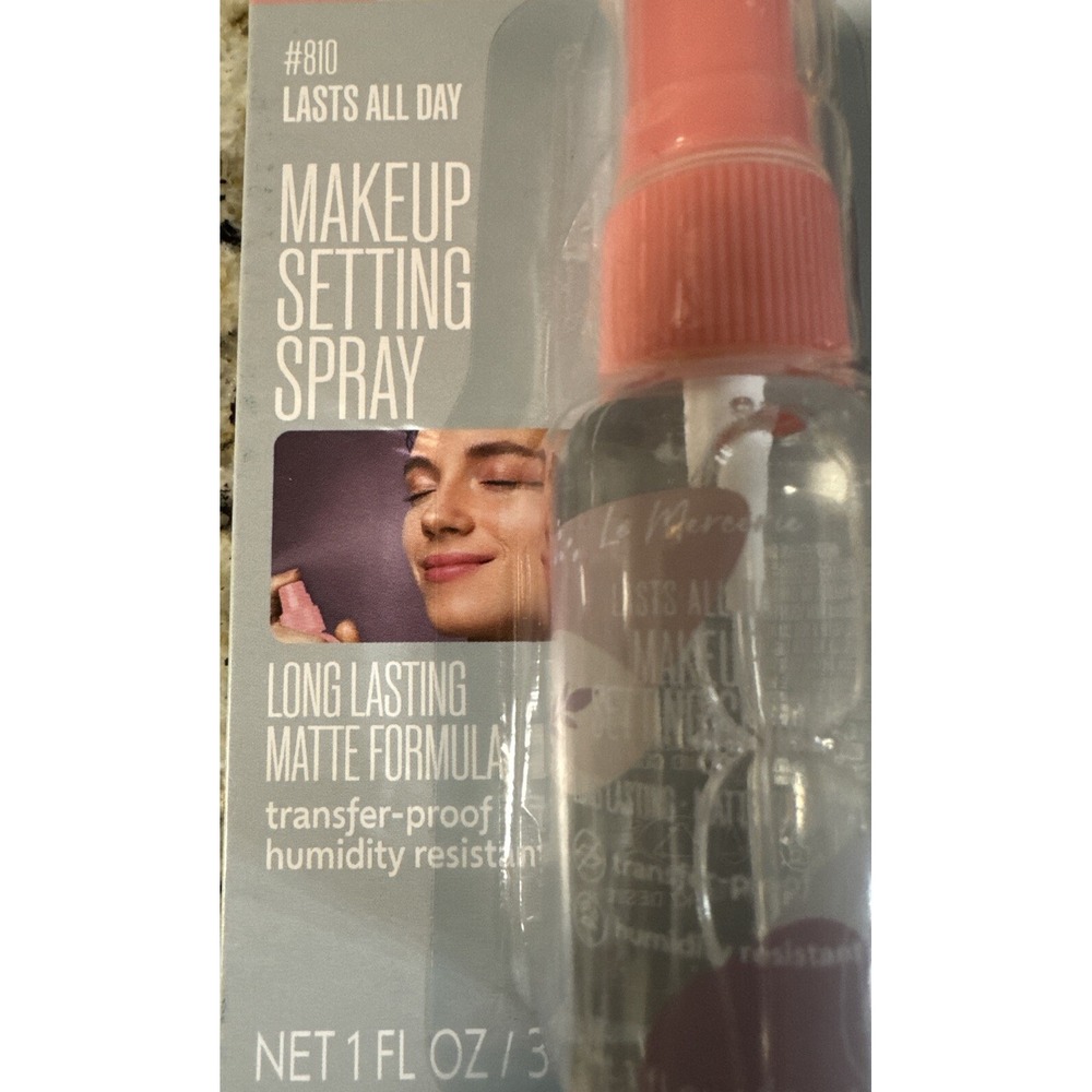 Le Mercerie Matte Finish Setting Spray Shea Butter & Argan Oil